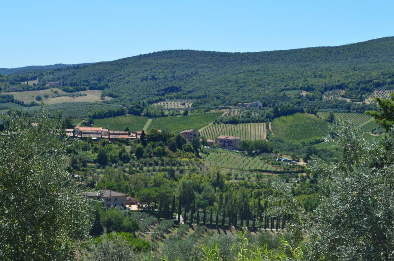 Damario Panorama Hotel Panzano in Chianti Eksteriør billede